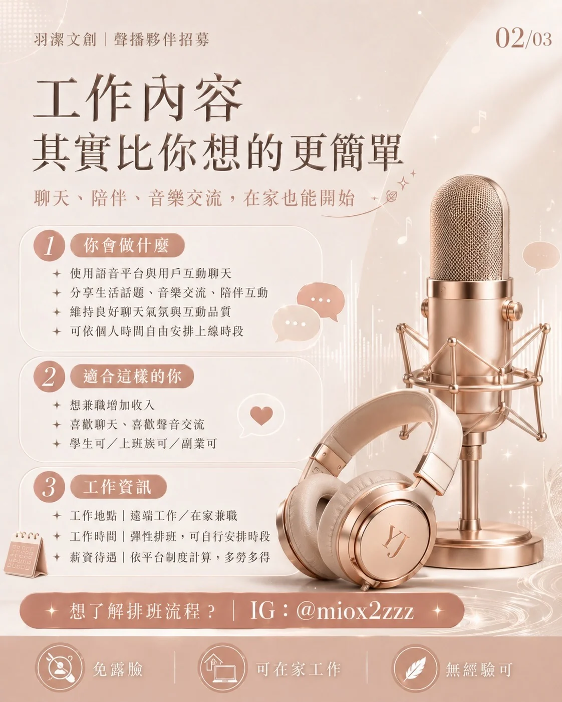 聲播工作內容與設備介紹